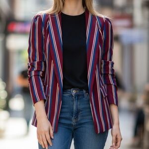 Striped Women's Blazer